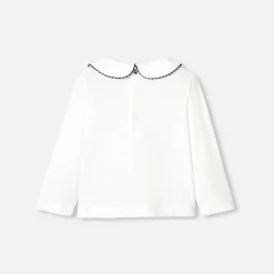 T-Shirt Et Polo-Jacadi T-shirt bébé fille manches longues - blanc BLANC JACADI
