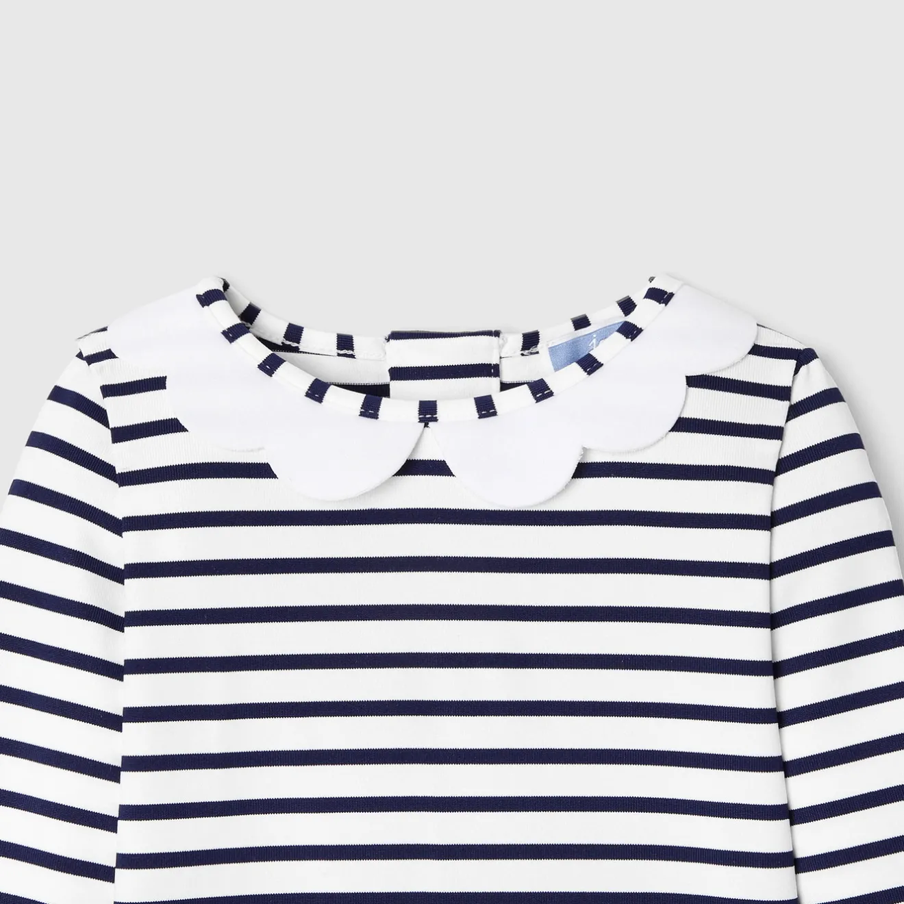 Maillot De Bain|Accessoires-Jacadi T-shirt de protection UV UPF 40+ et culotte de bain bébé fille - MARINE/BLANC