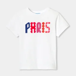 T-Shirt, Polo Et Sous-Pull-Jacadi T-shirt enfant fille manches courtes - blanc BLANC JACADI