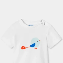 T-Shirt Et Polo-Jacadi T-shirt manches courtes bébé garçon - blanc BLANC JACADI