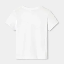 T-Shirt, Polo Et Sous-Pull-Jacadi T-shirt manches courtes enfant fille - blanc BLANC JACADI