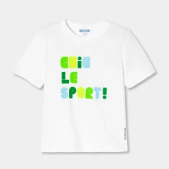 T-Shirt, Polo Et Sous-Pull-Jacadi T-shirt manches courtes enfant - blanc BLANC JACADI