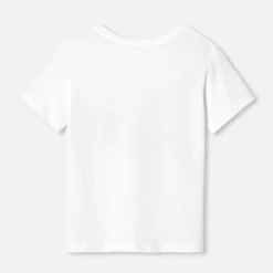 T-Shirt, Polo Et Sous-Pull-Jacadi T-shirt manches courtes enfant fille - blanc BLANC JACADI