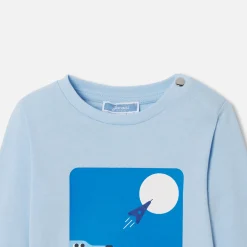 T-Shirt Et Polo-Jacadi T-shirt manches longues bébé garçon - bleu clair BLEU CLAIR JACADI