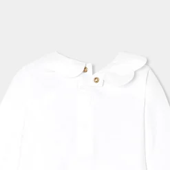 T-Shirt Et Polo-Jacadi T-shirt manches longues bébé fille - blanc BLANC JACADI