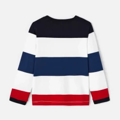 T-Shirt, Polo Et Sous-Pull-Jacadi T-shirt manches longues enfant garçon - lore BLANC/MULTICO