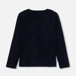 T-Shirt, Polo Et Sous-Pull-Jacadi T-shirt manches longues enfant garçon - marine MARINE JACADI