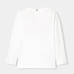 T-Shirt, Polo Et Sous-Pull-Jacadi T-shirt manches longues enfant fille - blanc BLANC JACADI