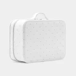 Sac À Langer, Trousse De Toilette|Sac À Langer Et Trousses De Toilette-Jacadi Valise bébé coton - blanc doux BLANC DOUX JACADI