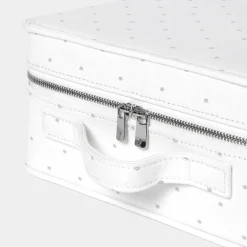 Sac À Langer, Trousse De Toilette|Sac À Langer Et Trousses De Toilette-Jacadi Valise bébé coton - blanc doux BLANC DOUX JACADI