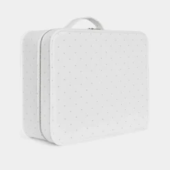 Sac À Langer, Trousse De Toilette|Sac À Langer Et Trousses De Toilette-Jacadi Valise bébé coton - blanc doux BLANC DOUX JACADI