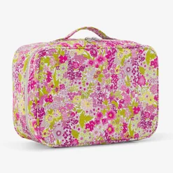 Sac À Langer, Trousse De Toilette|Sac À Langer Et Trousses De Toilette-Jacadi Valise en tissu Liberty - lore ROSE/MULTICO