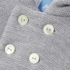 Manteaux, Vestes Et Combi Pilote|Manteaux, Vestes Et Combi Pilote-Jacadi Veste burnous en tricot bébé - gris chine clair GRIS CHINE CLAIR JACADI