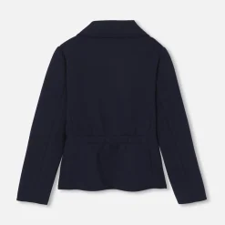 Manteau, Doudoune Et Veste|Pull, Sweat Et Cardigan-Jacadi Veste cintrée enfant fille - marine MARINE JACADI