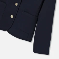 Manteau, Doudoune Et Veste|Pull, Sweat Et Cardigan-Jacadi Veste cintrée enfant fille - marine MARINE JACADI