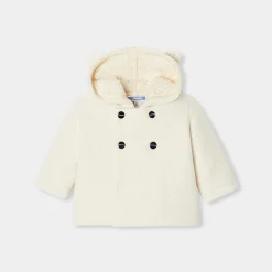 Pull, Sweat Et Cardigan-Jacadi Veste en polaire bébé - blanc doux BLANC DOUX JACADI