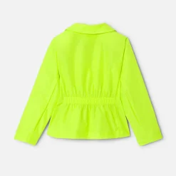 Manteau, Doudoune Et Veste-Jacadi Veste enfant fille en tissu technique - VERT FLUO