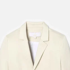 Manteau, Doudoune Et Veste-Jacadi Veste enfant garçon en satin de coton - BLANC CASSE