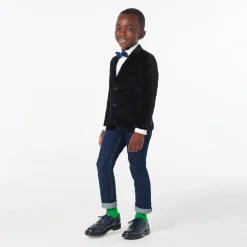 Manteau, Doudoune Et Veste-Jacadi Veste enfant garçon en velours - marine MARINE JACADI