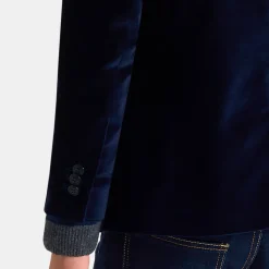 Manteau, Doudoune Et Veste-Jacadi Veste enfant garçon en velours - marine MARINE JACADI