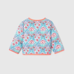 Manteaux, Vestes Et Combi Pilote-Jacadi Veste matelassée bébé fille - lore BLANC/MULTICO